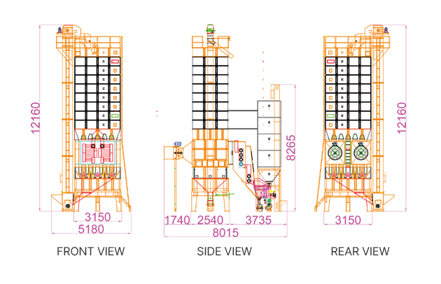 SSK-20TON dimension